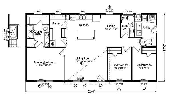 400 Series / The Canyon 4G27523C Layout 118733