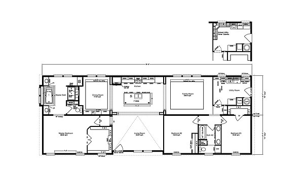 Homes Direct / Bay Harbor 29 29763C Layout 149100