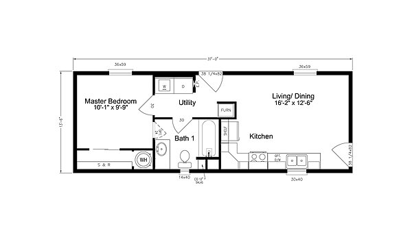 ADU (HUD) / ADU Casa De Ceilo 14371C Layout 149150