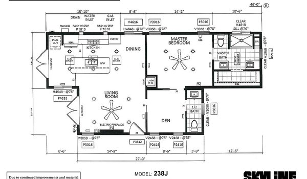 Amber Cove Custom / 238J Layout 4088