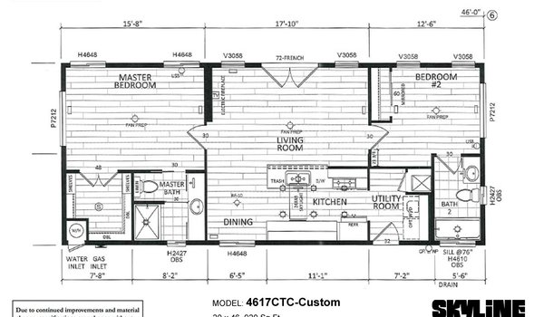 Amber Cove / 4617CTC-Custom Layout 508