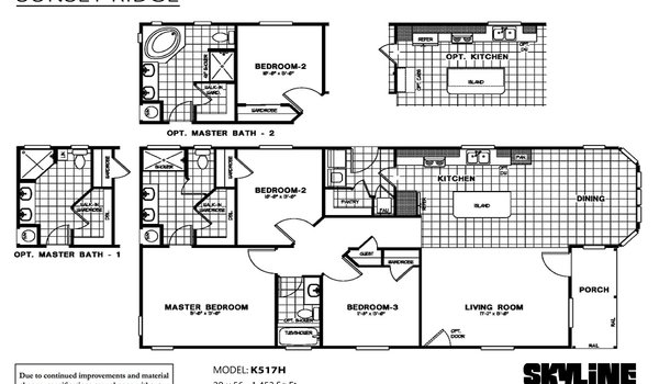 Sunset Ridge / K517H CHO Layout 7976