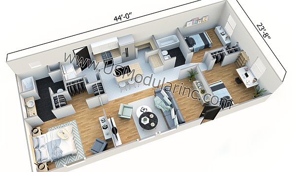 The Californian Series / The Montebello Layout 46942