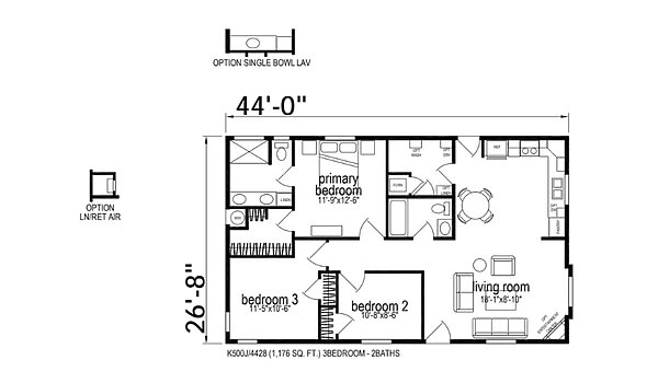 Sunset Ridge / K500J Layout 114475