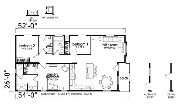 Sunset Ridge / K594J Layout 114511