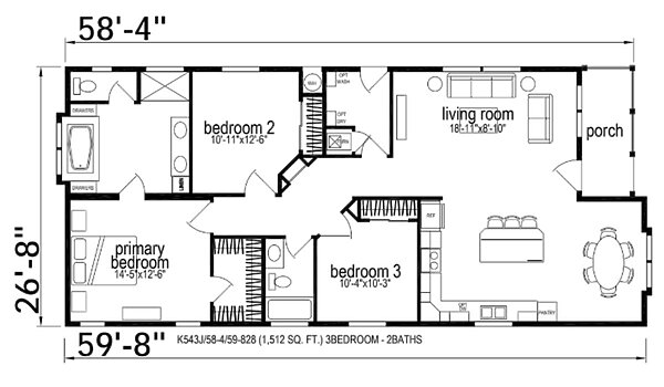 Sunset Ridge / K543J Layout 114526