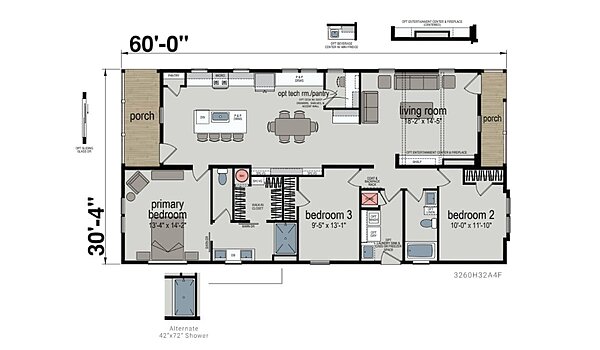 Altitude Series / Heighten 3260H32A4F Layout 116594