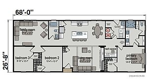 Altitude Series / Whitney 2868H32A4B Layout 116597