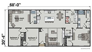 Altitude Series / Whitney 3268H32A4B Layout 116599