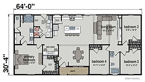 Altitude Series / Vista Villa 3264H42A4C Layout 116601