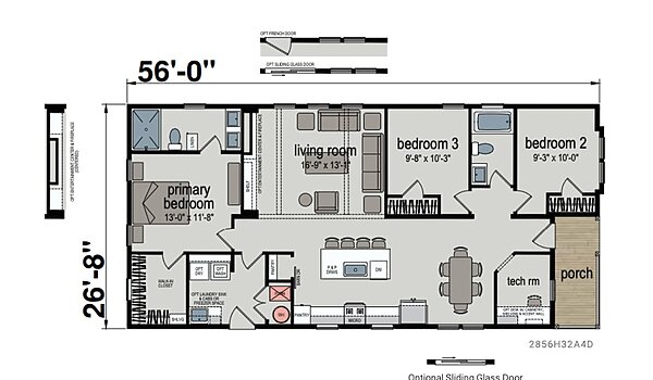 Altitude Series / Highland 2856H32A4D Layout 116606