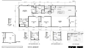 Palm Haven / #120 3410-CT Layout 2445