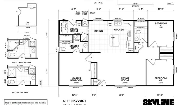 Amber Cove / K770CT Layout 2459