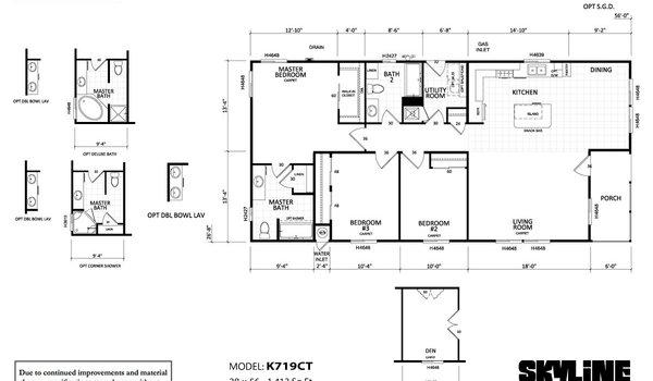 Amber Cove / K719CT Layout 2460