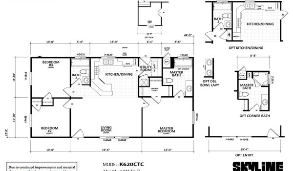 Amber Cove / K620CTC Layout 2470