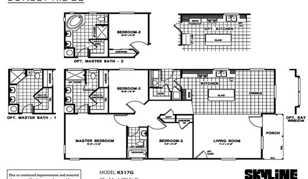 Sunset Ridge / K517G Layout 2496