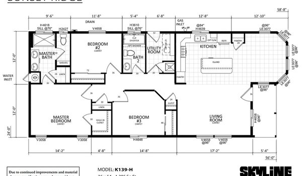 Sunset Ridge / K139-H Layout 2753