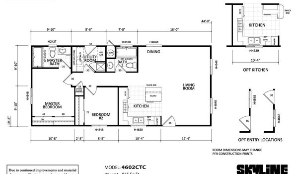 Amber Cove / 4602CTC Layout 2960