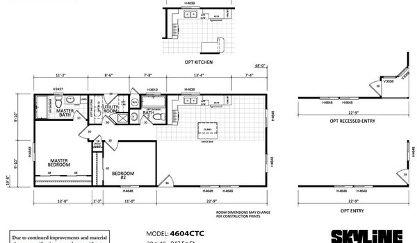 Amber Cove / 4604CTC Layout 2961