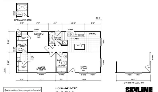 Amber Cove / 4610CTC Layout 2963