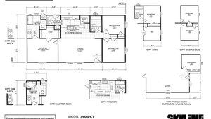Palm Haven / #106 3406-CT Layout 3000