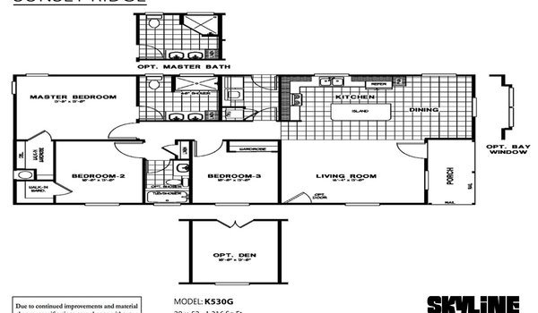 Sunset Ridge / K530G Layout 3076