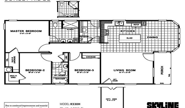 Sunset Ridge / K530H Layout 3097