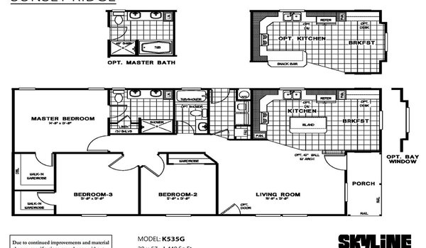 Sunset Ridge / K535G Layout 3111