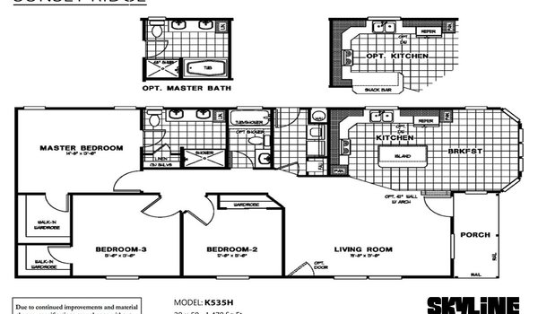 Sunset Ridge / K535H Layout 3112