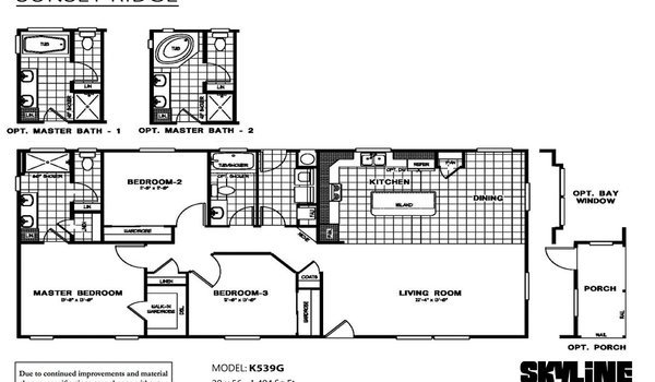 Sunset Ridge / K539G Layout 3113