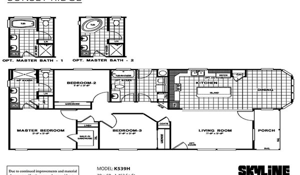 Sunset Ridge / K539H Layout 3118