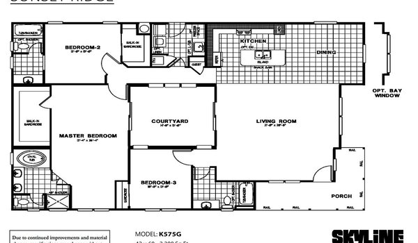 Sunset Ridge / K575G Layout 3119