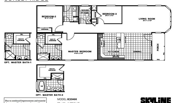 Sunset Ridge / K594H Layout 3120