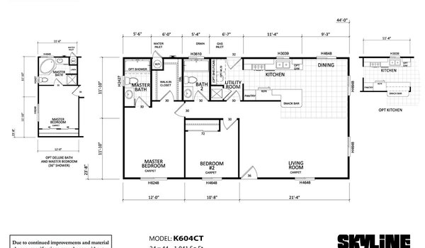 Amber Cove / K604CT Layout 3123