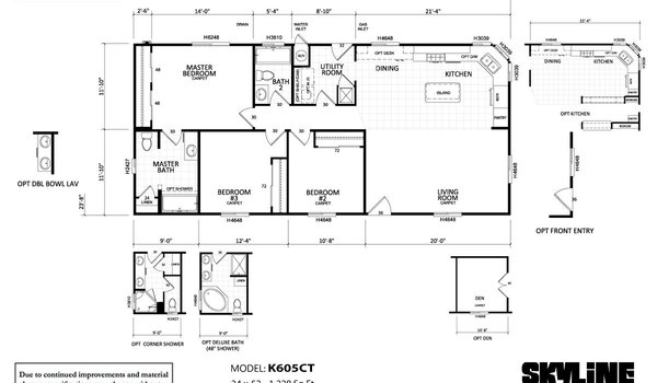 Amber Cove / K605J Layout 3124