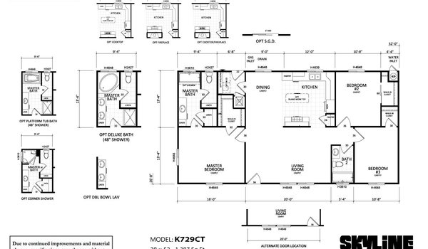 Amber Cove / K729CT Layout 3147