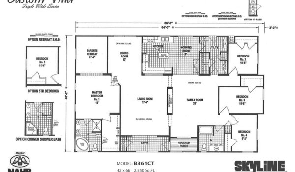 Custom Villa / B361CT Layout 3313