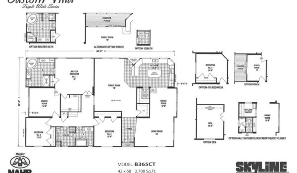 Custom Villa / B365CT Layout 3314