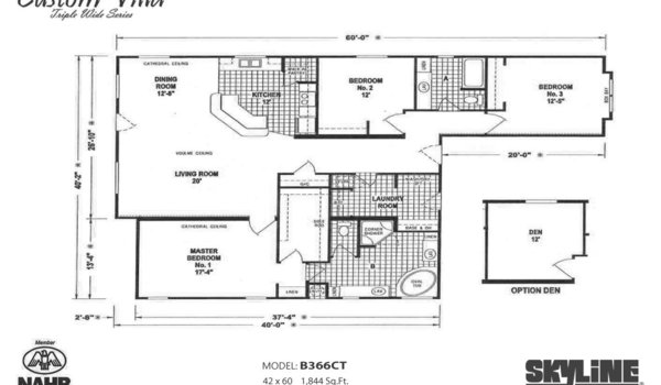 Custom Villa / B366CT Layout 3315