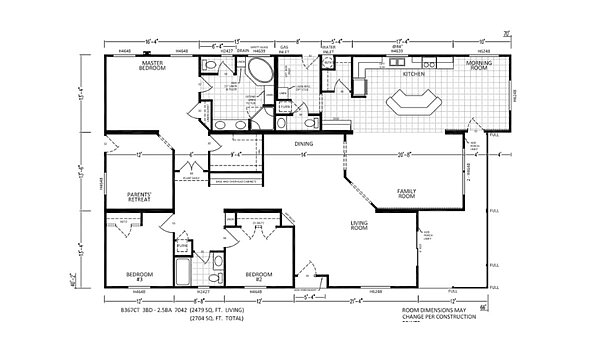 Custom Villa / B367CT Layout 3316