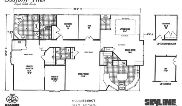 Custom Villa / B368CT Layout 3317