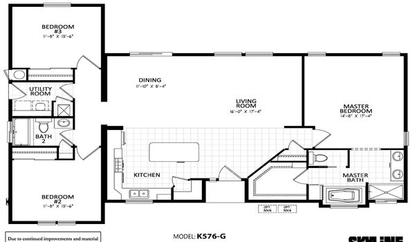 Sunset Ridge / K576G Layout 3340