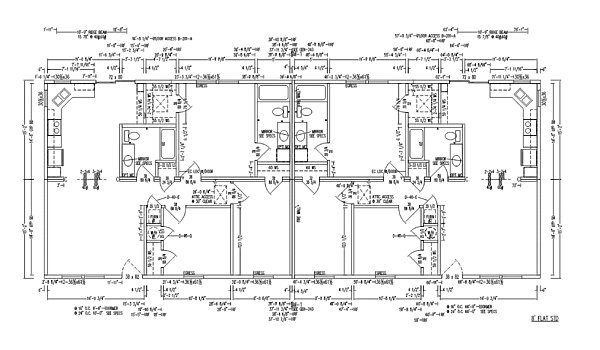 Duplex / 9707 Layout 84300