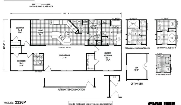 Arlington / 2226P Layout 13775