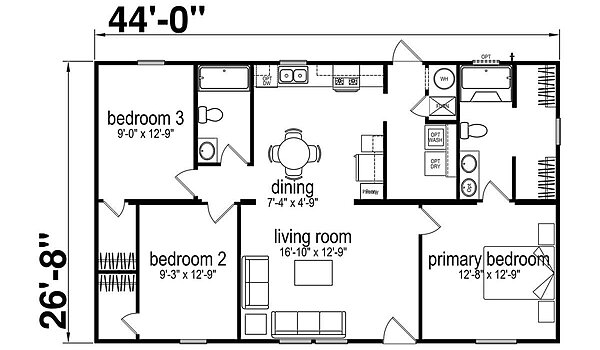 Lake Manor / Superior 3905 Layout 128691