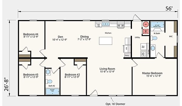 Lake Manor / Crown 3901 Layout 128854