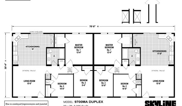 Hillcrest Duplex / 9700MA Layout 3938