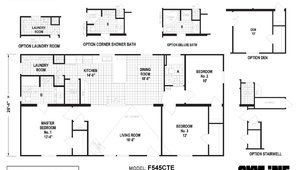 Sunwood / F545CTE Layout 3726