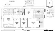 Wood Manor / M932 by Skyline Homes 30 gal single element wiring 