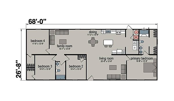 Lake Manor / Huron 2868H42P01 Layout 97414